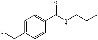 4-(ChloroMethyl)-N-propylbenzaMide 구조식 이미지