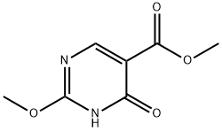 Methyl 4-hydroxy-2-MethoxypyriMidine-5-carboxylate Structure