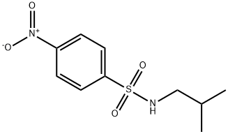 4-Nitro-benzenesulfonic acid isobutylamide Structure