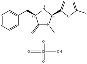 (2R,5R)-5-Benzyl-3-Methyl-2-(5-Methyl-2-furyl)-4-iMidazolidinone perchlorate Structure