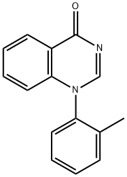 1-(o-톨릴)퀴나졸린-4(1H)-온 구조식 이미지