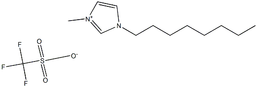 1-octyl-3-MethyliMidazoliuM trifluoroMethanesulfonate Structure