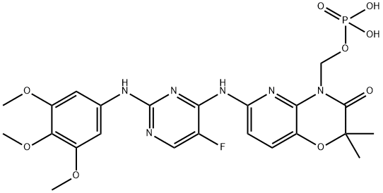 Fostamatinib 구조식 이미지