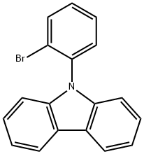 N-(2-BroMophenyl)-9H-carbazole 구조식 이미지