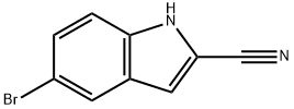 5-BroMo-1H-indole-2-carbonitrile Structure