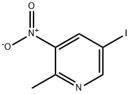 3-Iodo-6-Methyl-5-nitropyridine Structure