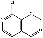 2-Chloro-3-Methoxypyridine-4-carboxaldehyde 구조식 이미지