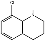 8-chloro-1,2,3,4-tetrahydroquinoline 구조식 이미지