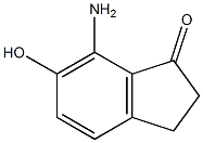 7-AMino-6-hydroxy-2,3-dihydro-1H-inden-1-one 구조식 이미지