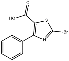 2-BroMo-4-phenylthiazole-5-carboxylic acid Structure