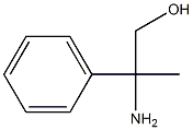 2-aMino-2-phenylpropan-1-ol Structure