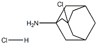 3-CHLORO-1-AMINOADAMANTANE HYDROCHLORIDE Structure