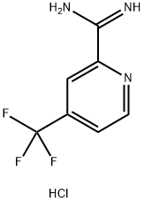 4-(TrifluoroMethyl)picoliniMidaMide hydrochloride Structure