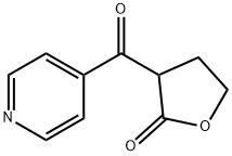 3-(피리딘-4-일)디히드로푸란-2(3H)-온 구조식 이미지