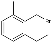 2-(broMo메틸)-1-에틸-3-메틸벤젠 구조식 이미지