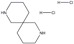 2,8-디아자스피로[5.5]운데칸,염산염(1:2) 구조식 이미지