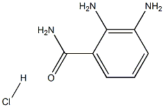 2,3-DiaMinobenzaMide Hydrochloride 구조식 이미지