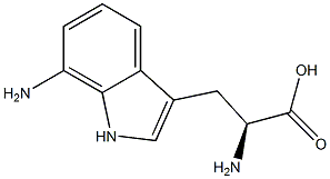 7-aMino-tryptophan Structure