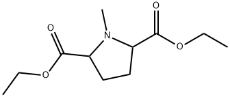 Diethyl 1-Methylpyrrolidine-2,5-dicarboxylate 구조식 이미지