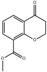 Methyl 4-oxo-3,4-dihydro-2H-chroMene-8-carboxylate Structure