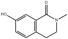 7-Hydroxy-2-Methyl-3,4-dihydroisoquinolin-1(2H)-one Structure