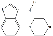 1-(1-Benzothiophen-4-yl)piperazine hydrochloride Structure