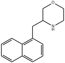3-(1-NaphthylMethyl)Morpholine HCl Structure