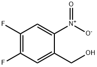 (4,5-Difluoro-2-nitro-phenyl)-Methanol Structure