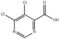 5,6-DichloropyriMidine-4-carboxylic acid Structure