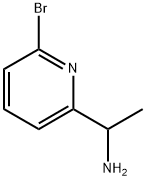 1-(6-BROMO-2-PYRIDYL)ETHYLAMINE Structure