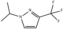 1-Isopropyl-3-(trifluoroMethyl)pyrazole 구조식 이미지