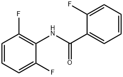 2-Fluoro-N-(2,6-difluorophenyl)benzaMide, 97% 구조식 이미지
