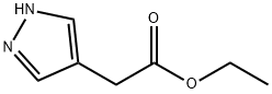 에틸2-(1H-피라졸-4-일)아세테이트 구조식 이미지