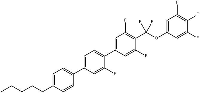 916156-32-6 4-[Difluoro(3,4,5-trifluorophenoxy)methyl]-2',3,5-trifluoro-4''-pentyl-1,1':4',1''-terphenyl