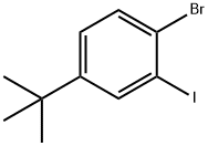 1-BroMo-4-tert-butyl-2-iodo-benzene Structure