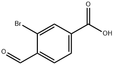 3-BroMo-4-forMylbenzoic acid Structure