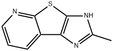 3H-IMidazo[4',5':4,5]thieno[2,3-b]pyridine, 2-Methyl- 구조식 이미지