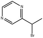 2-(1-BroMoethyl)pyrazine 구조식 이미지