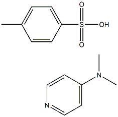 N,N-디메틸피리딘-4-아민4-메틸벤젠술포네이트 구조식 이미지