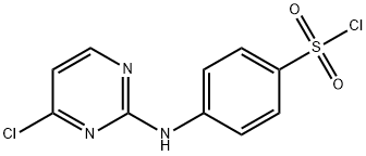 4-(4-chloro-pyriMidin-2-ylaMino)-benzenesulfonyl chloride Structure