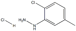 (2-chloro-5-Methylphenyl)hydrazine hydrochloride Structure