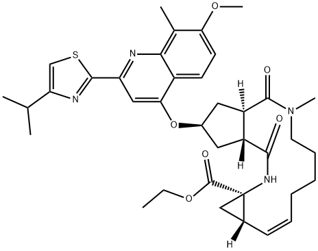 siMeprevir interMediate 구조식 이미지