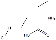 2-AMino-2-ethylbutanoic acid HCl Structure