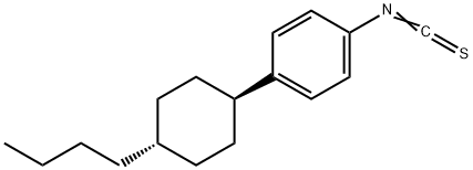 4-(trans-4'-n-Butylcyclohexyl)isothiocyanatobenzene 구조식 이미지