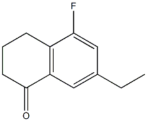 1(2H)-NAPHTHALENONE, 7-ETHYL-5-FLUORO-3,4-DIHYDRO- Structure