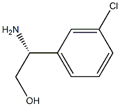 벤젠에탄올,β-아미노-3-클로로-,(βR)- 구조식 이미지
