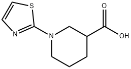 1-(thiazol-2-yl)piperidine-3-carboxylic acid Structure