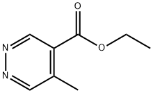 5-메틸-피리다진-4-카르복실산에틸에스테르 구조식 이미지