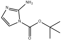 2-AMino-1-Boc-iMidazole 구조식 이미지