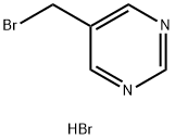 5-(브로모메틸)피리미딘하이드로브로마이드 구조식 이미지